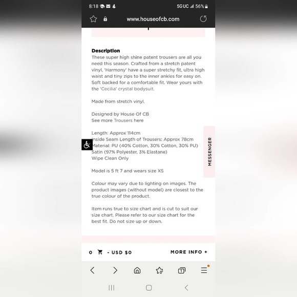 House of CB ultra high waisted leggings. Size small. Harmony. - Picture 8 of 11